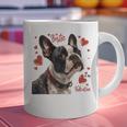 Boston Terrier Is My Valentine Cute Pet Dog Owner Valentine Graphic Print Coffee Mug, gift for family, gift for coworker