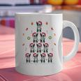 Boston Terrier Xmas Tree Lights For Men Women Boston Terrier Graphic Print Coffee Mug, gift for family, gift for coworker