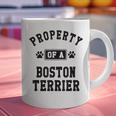Property Of Boston Terrier Boston Terrier Shirt Graphic Print Coffee Mug, gift for family, gift for coworker