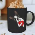 Boston Terrier Bostie Dog Kids Women Girls Graphic Print Coffee Mug, novelty gifts, funny gifts