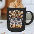 Boston Terrier Crew Cartoon For Dog Owner Pet Boston Terrier Graphic Print Coffee Mug, novelty gifts, funny gifts