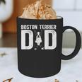 Boston Terrier Dad Of A Bostie Dad Bostie Father Graphic Print Coffee Mug, novelty gifts, funny gifts