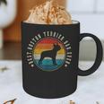 Boston Terrier Dad Retro Vintage Dog Bostie Dad Men Graphic Print Coffee Mug, novelty gifts, funny gifts