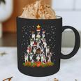 Boston Terrier Dog Christmas Tree Santa Hat Xmas Pajama Men Women Kids Graphic Print Coffee Mug, novelty gifts, funny gifts