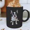 Boston Terrier Dog Motif Pet Art Boston Terrier Men Women Kids Graphic Print Coffee Mug, novelty gifts, funny gifts