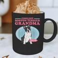 Boston Terrier Grandma Bostie Dog Owner Boston Terrier Men Women Graphic Print Coffee Mug, novelty gifts, funny gifts
