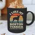 I Like My Boston Terrier And Maybe Like 3 People Dog Lover Graphic Print Coffee Mug, novelty gifts, funny gifts