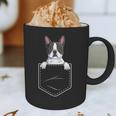 Boston Terrier In The Pocket Cute Boston Terrier Dog Lovers For Men Women Girls Kids Graphic Print Coffee Mug, novelty gifts, funny gifts