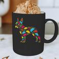 Boston Terrier Tacos Mexican Cinco De Mayo Taco Graphic Print Coffee Mug, novelty gifts, funny gifts