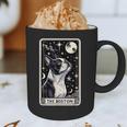 Boston Terrier Tarot Card Star With The Moon Men Women Kids Graphic Print Coffee Mug, novelty gifts, funny gifts