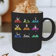 Boston Terriers Yoga Asana Pose And Meditation Graphic Print Coffee Mug, novelty gifts, funny gifts