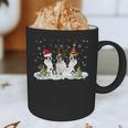 Christmas Boston Terrier Santa Dog Lover Graphic Print Coffee Mug, novelty gifts, funny gifts