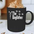 The Dogfather Boston Terrier Dog Dad Tshirt Idea Graphic Print Coffee Mug, novelty gifts, funny gifts