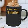 I Don't Give a Schnitzel T-Shirt Graphic Print Coffee Mug, novelty gifts, funny gifts