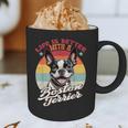 Retro Life Is Better With Boston Terrier Mom Dog Lover Graphic Print Coffee Mug, novelty gifts, funny gifts