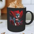 Super Power Superhero Boston Terrier Dog For Men Women Kids Graphic Print Coffee Mug, novelty gifts, funny gifts