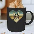 Vintage American Boston Terrier Lovers Valentine's Day Graphic Print Coffee Mug, novelty gifts, funny gifts