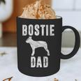 Vintage Boston Terrier Dad Dog Daddy Bostie Father Graphic Print Coffee Mug, novelty gifts, funny gifts