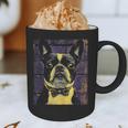 Vintage Boston Terrier Dog Graphic Print Coffee Mug, novelty gifts, funny gifts