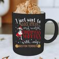 Watch Christmas Movies With My Boston Terrier Bostie Graphic Print Coffee Mug, novelty gifts, funny gifts