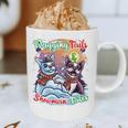 Boston Terrier Dog Christmas Snowman Winter Snow Graphic Print Coffee Mug, novelty gifts, funny gifts
