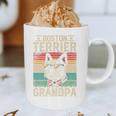 Boston Terrier Grandpa Dog Lover Father's Day Premium Graphic Print Coffee Mug, novelty gifts, funny gifts