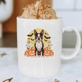 Boston Terrier Halloween Dog Lover Pumpkin Costume Graphic Print Coffee Mug, novelty gifts, funny gifts