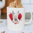 Valentine's Day Boston Terrier Dog Graphic Print Coffee Mug, novelty gifts, funny gifts