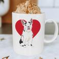 Valentine's Day Boston Terrier Lover Graphic Print Coffee Mug, novelty gifts, funny gifts
