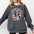 Boston Bull Terrier Men Boston Terrier Dog Dad Comfort Colors Sweatshirt Pepper