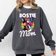 Boston Terrier Bostie Dog Breed Pet Bostie Mom Comfort Colors Sweatshirt Pepper