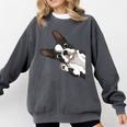 Boston Terrier Bostie Dog Kids Boys Girls Comfort Colors Sweatshirt Pepper