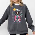 Boston Terrier Boston Bull Terrier Comfort Colors Sweatshirt Pepper