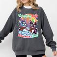 Boston Terrier Dog Christmas Snowman Winter Snow Comfort Colors Sweatshirt Pepper