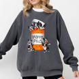 Boston Terrier Happy Pills T-Shirt Comfort Colors Sweatshirt Pepper