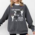 Boston Terrier Humor Bostie Dog Lover For Men Women Kids Comfort Colors Sweatshirt Pepper