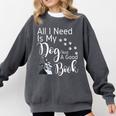 Boston Terrier Reading Books Love My Dog Men Women Kids T-Shirt Comfort Colors Sweatshirt Pepper