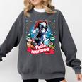 Boston Terrier Santa Claus Coffee Mug Merry Christmas Dogs Comfort Colors Sweatshirt Pepper