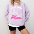 Boston Terrier Mom Comfort Colors Sweatshirt Orchid