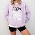 Yes I Really Do Need All These Boston Terriers Comfort Colors Sweatshirt Orchid