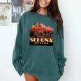Sedona s Sedona Arizona Shirts T-Shirt Comfort Colors Sweatshirt Blue Spruce