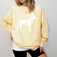 Boston Terrier Comfort Colors Sweatshirt Butter