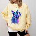 Boston Terrier Dog For a Boston Terrier Mom Comfort Colors Sweatshirt Butter
