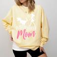 Boston Terrier Mom Boston Terrier Mom Comfort Colors Sweatshirt Butter