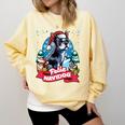 Boston Terrier Santa Claus Coffee Mug Merry Christmas Dogs Comfort Colors Sweatshirt Butter