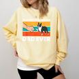Cute Boston Terrier Best Boston Terrier Dad Ever Comfort Colors Sweatshirt Butter