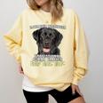 Labrador Retriever Lab Professional Human Trainer Comfort Colors Sweatshirt Butter