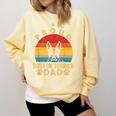 Proud Boston Terrier Dad Dog Owner Fathers Day Men Women Kids Comfort Colors Sweatshirt Butter