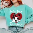 Boston Terrier Grandma Dog Owner Boston Terrier For Men Women Comfort Colors Sweatshirt Chalky Mint