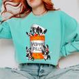 Boston Terrier Happy Pills T-Shirt Comfort Colors Sweatshirt Chalky Mint